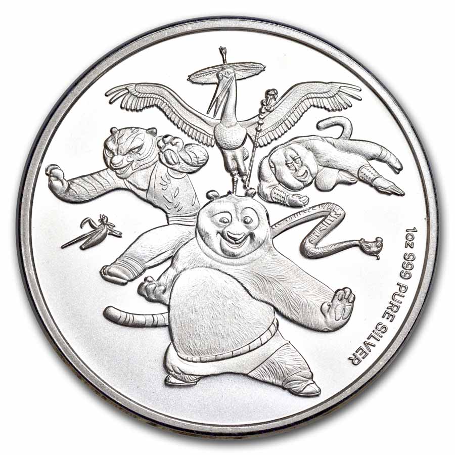 2023 Samoa 1 oz Silver Kung Fu Panda 15th Anniversary BU | eBay